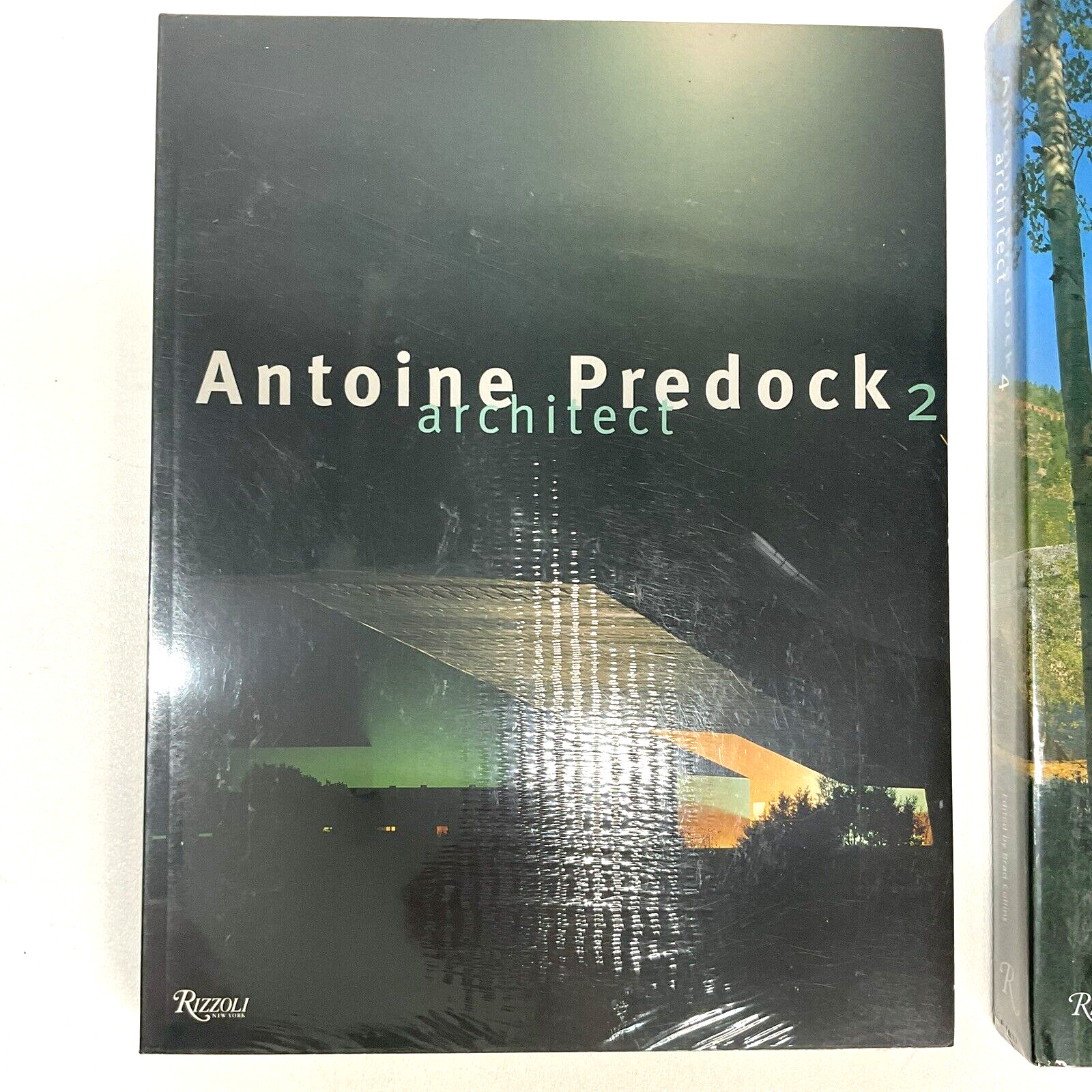 Antoine Predock LOT NEW: Buildings (v 2) Architect (4) Hardcover, Architecture.