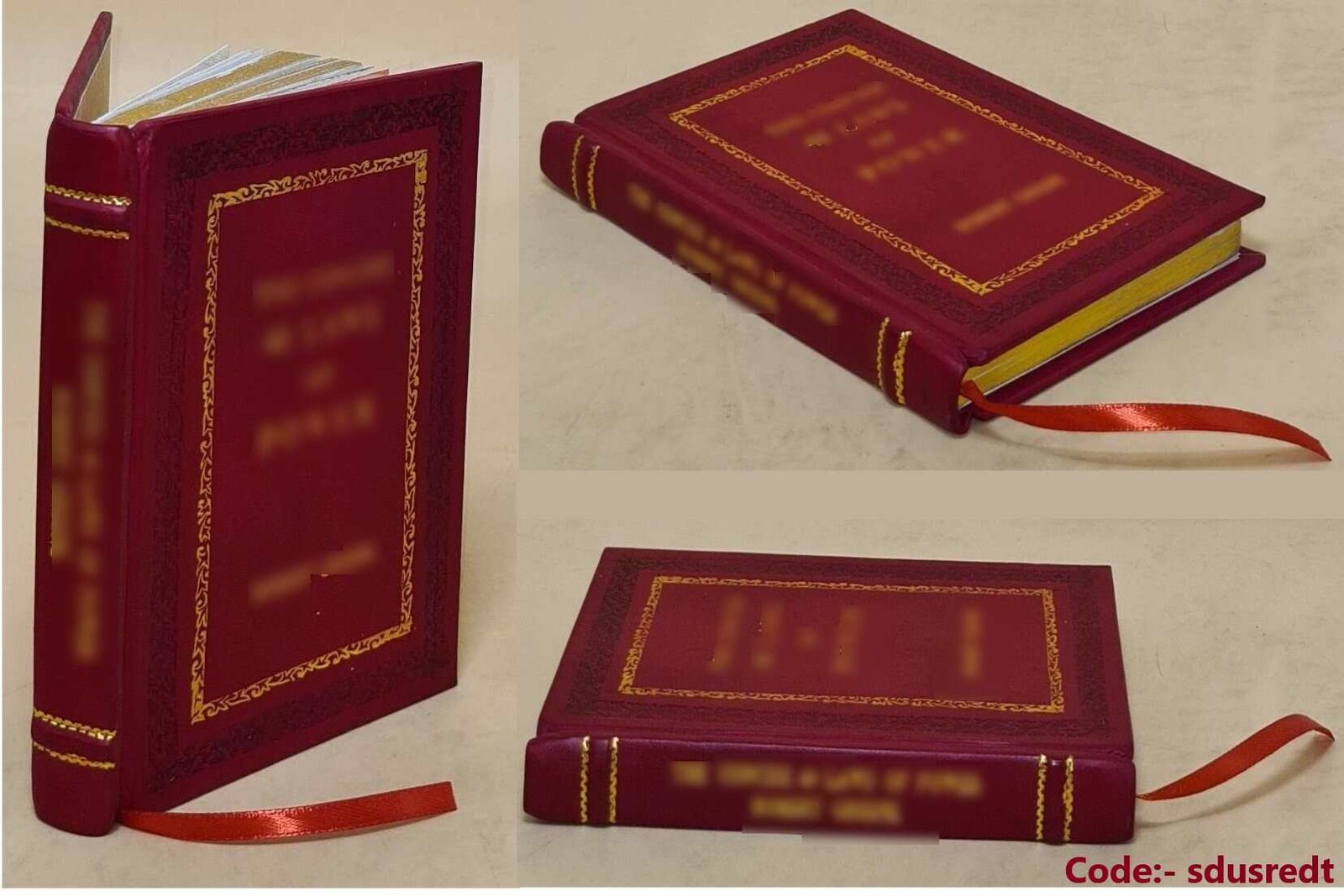 Splendour of Blossoms NOTEBOOK [ruled Notebook/Journal/D [Premium Leather Bound]