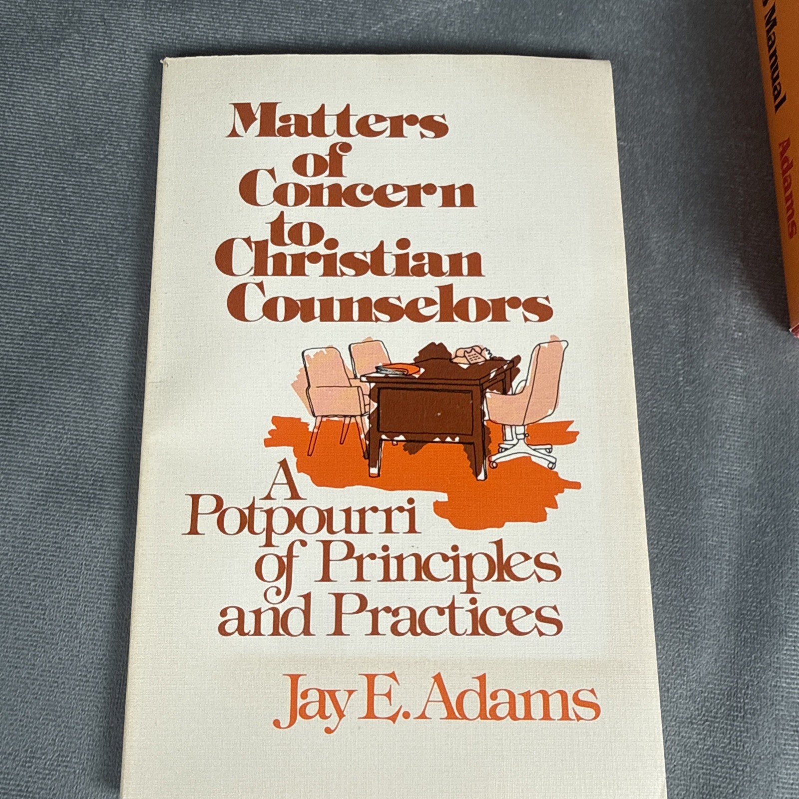 JAY E. ADAMS Library books Christian Counseling Marriage Manual Lot 3