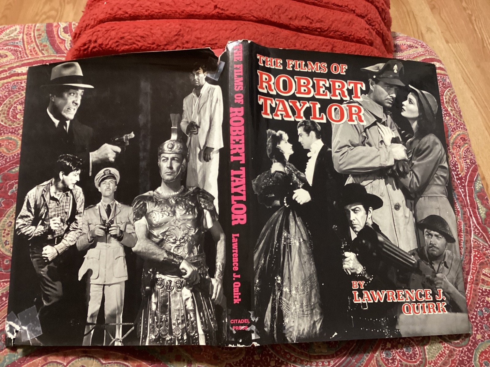 FILMS OF ROBERT TAYLOR, 1975 HC/DJ, VG. COND, 223 PAGES/ FREE POSTAGE!!!!