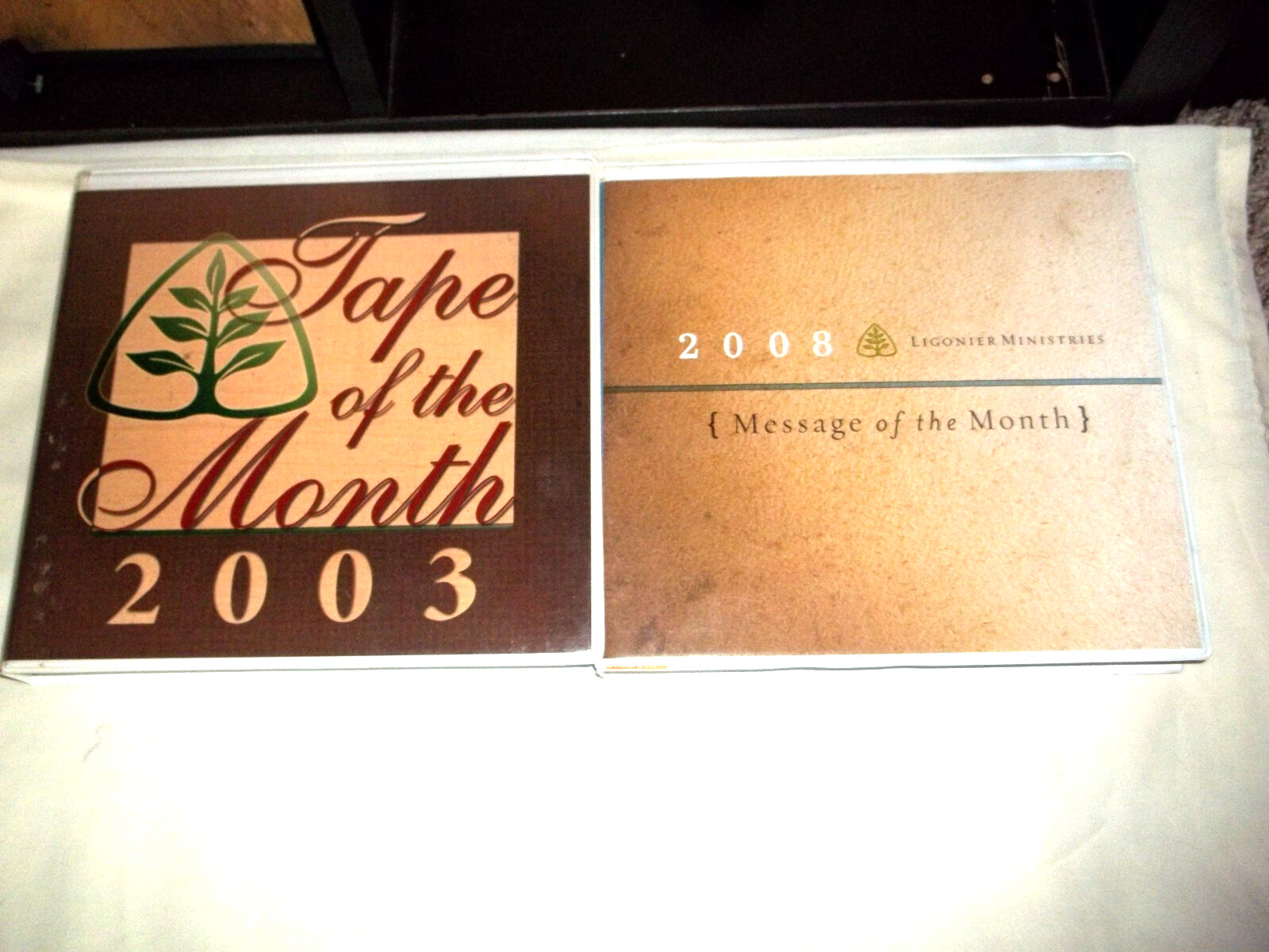 Two Tape of the Month Ligonier Ministries 2003 & 2008 Cassette tapes