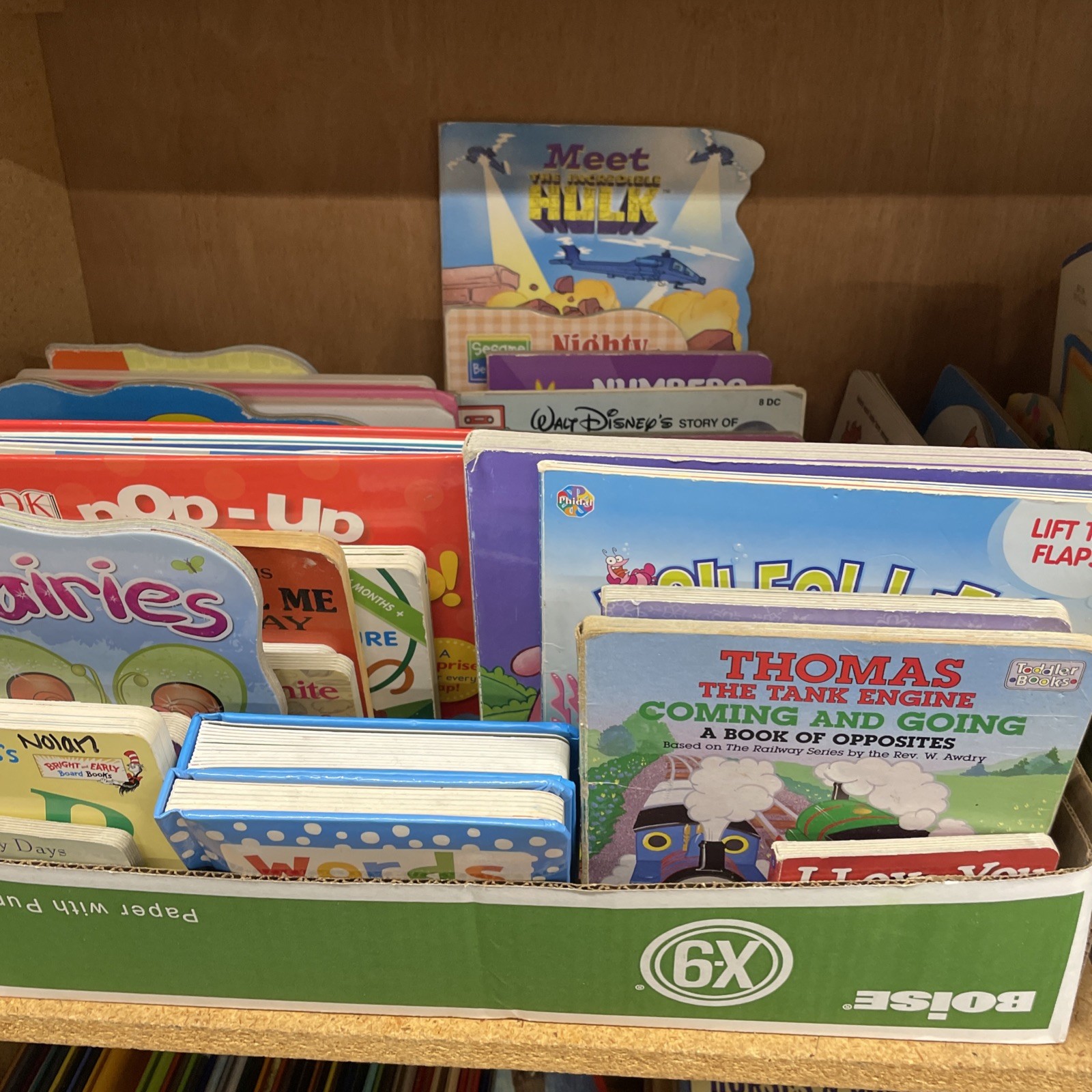 10lbs Random mix Children’s Board books – mixed topics
