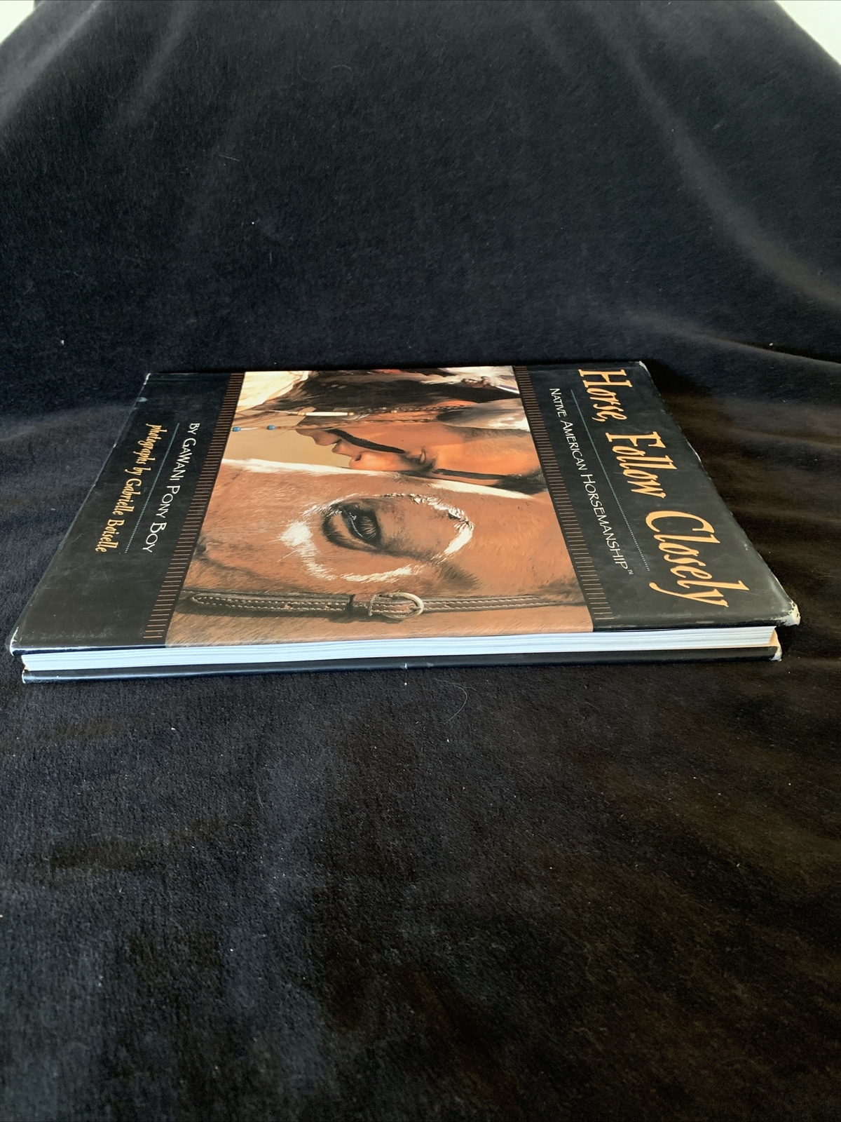 Signed 1st edition! Horse, Follow Closely by Gawani Pony Boy 2003 HCDJ Very good
