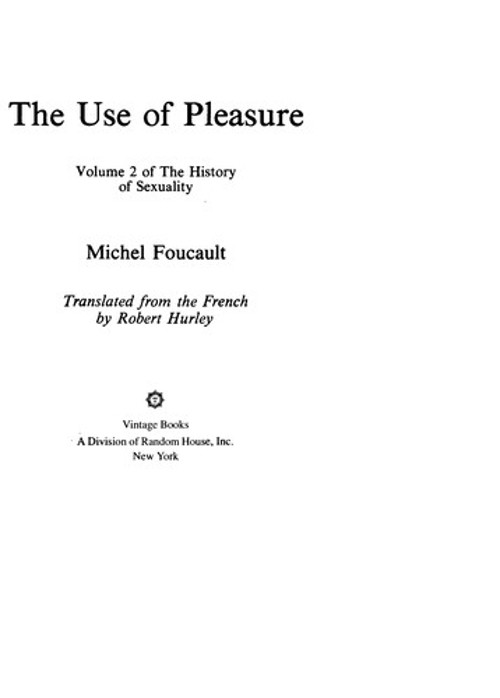 The History of Sexuality Paperback Michel Foucault