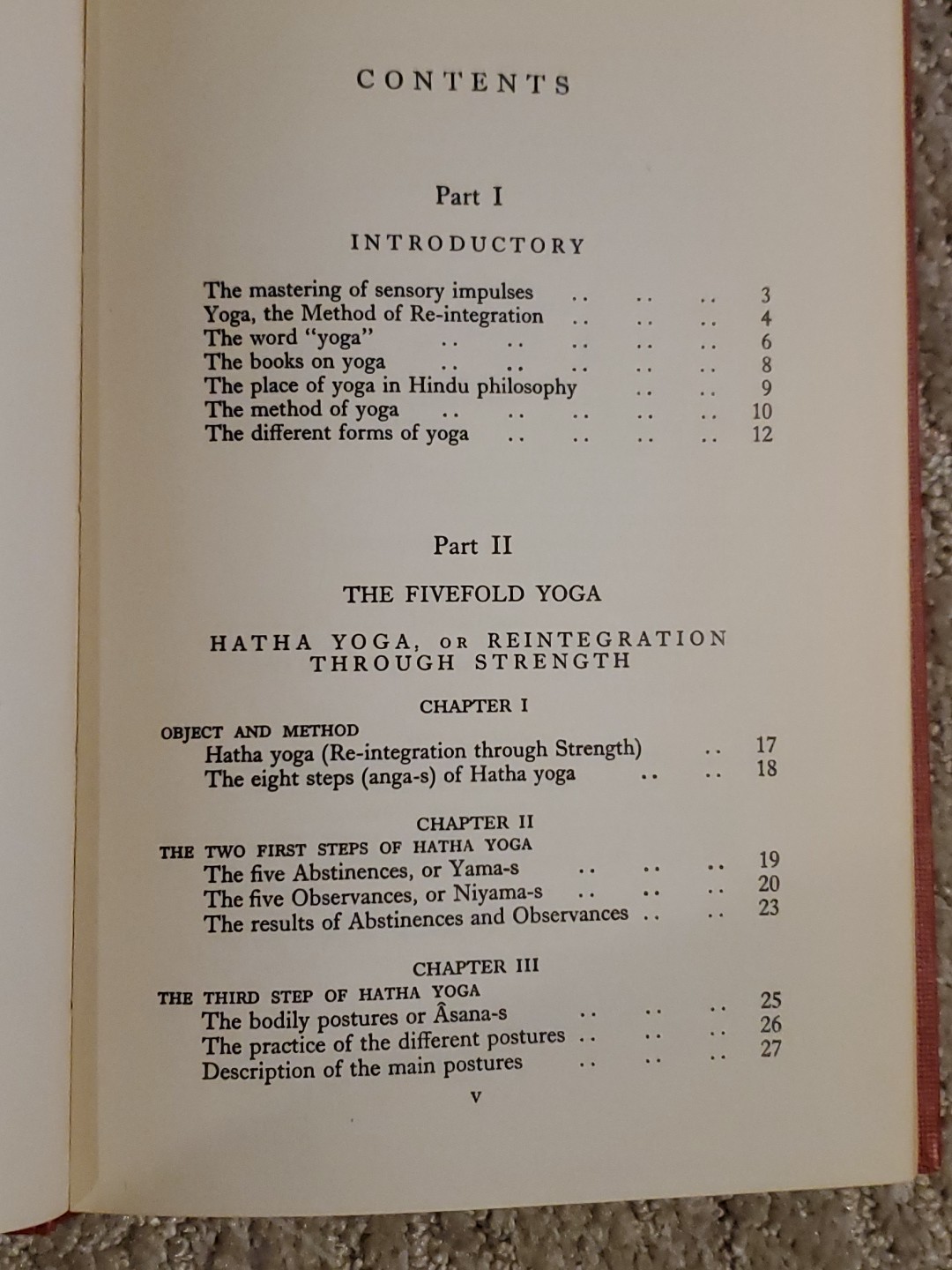 Yoga: The Method of Re-Integration Alain Danielou (Shiva Sharan) Hardcover 1955