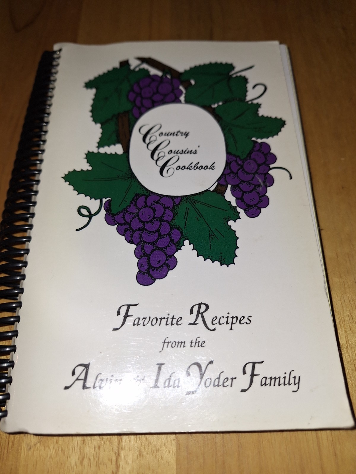 Country Cousins’ Cookbook Alvin & Ida Yoder Family (Spiral Bound, 2000)