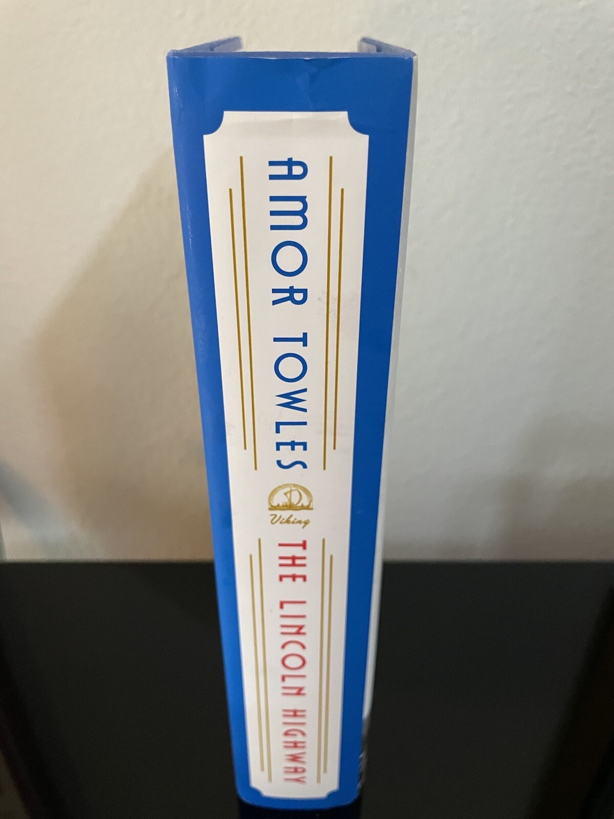 SIGNED ~ THE LINCOLN HIGHWAY by Amor Towles (2021, Hardcover) 1st/1st