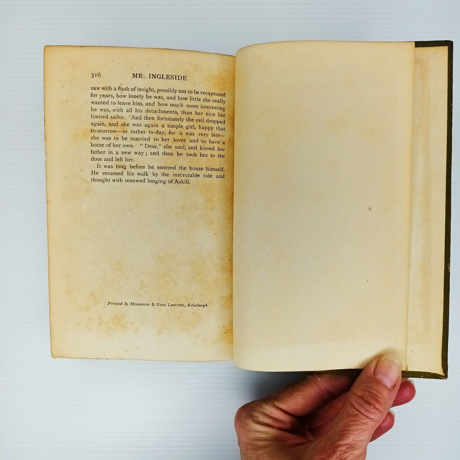 Mr Ingleside. E.V. Lucas. 1911. Ninth Edition. Max Teichmann Ex-Libris label.
