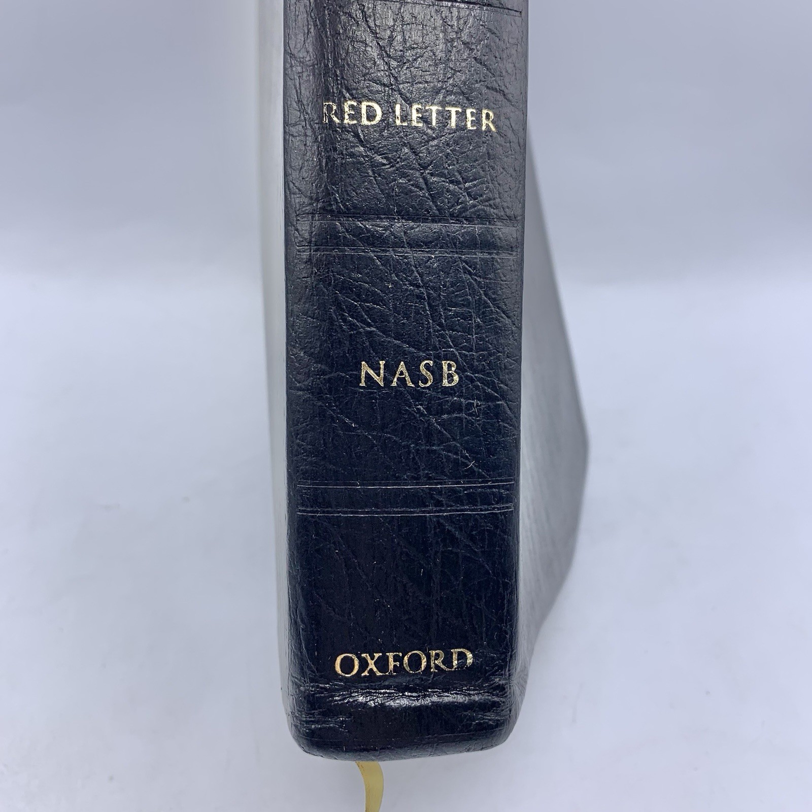 Holy Bible Scofield Study System NASB 5514RRL RARE Leather NASB Red Letter 2005