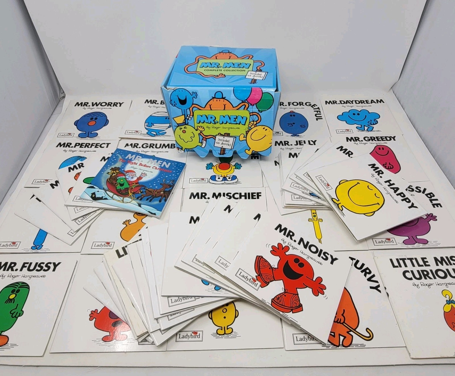 Mr Men 50 Book Collection Box Set Roger Hargreaves Egmont Little Miss 2007 Lot
