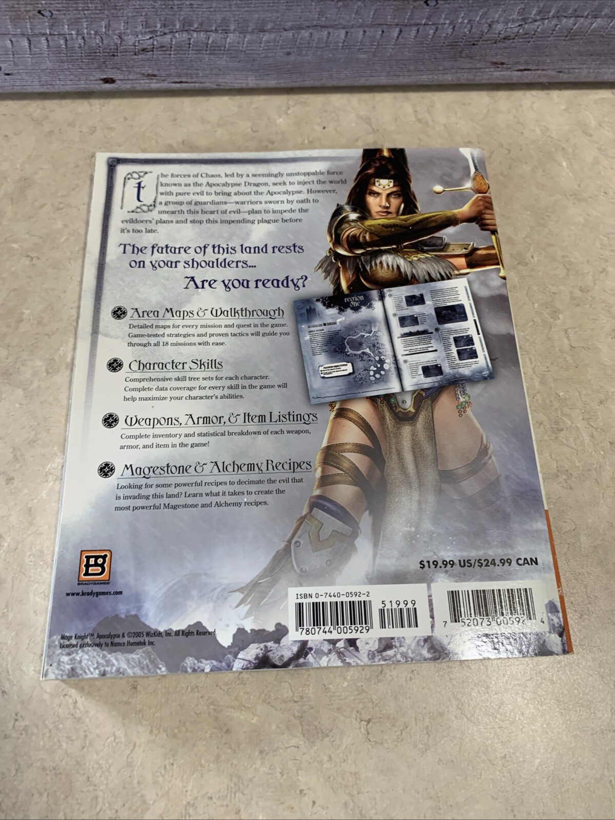 Mage Knight : Apocalypse Official Strategy Guide by BradyGames for PC
