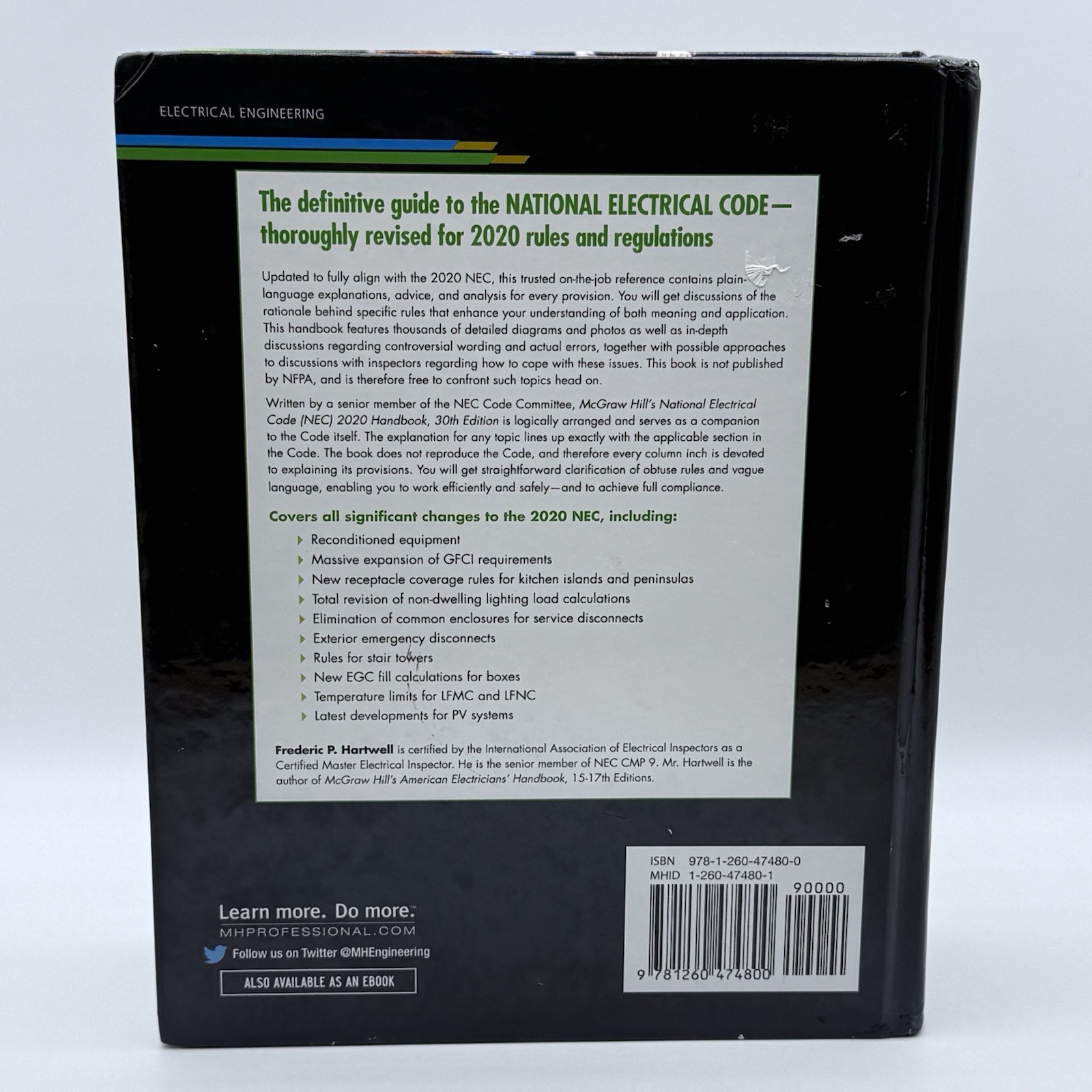 National Electrical Code 2020 Handbook 30th Edition ENGINEERING Hardcover
