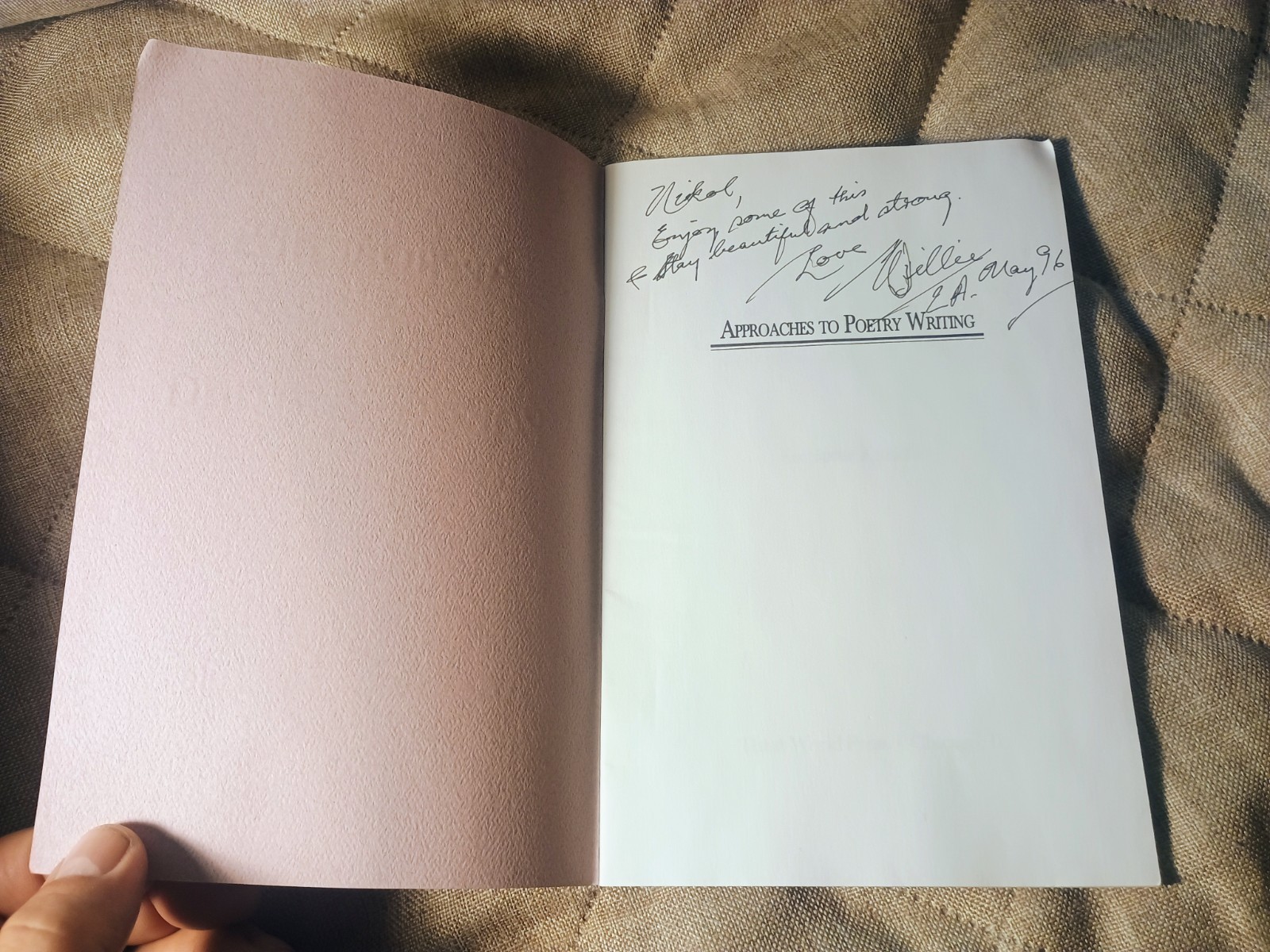 SIGNED! Keorapetse Kgositsile Approaches To Poetry Writing Booklet 26 Pages