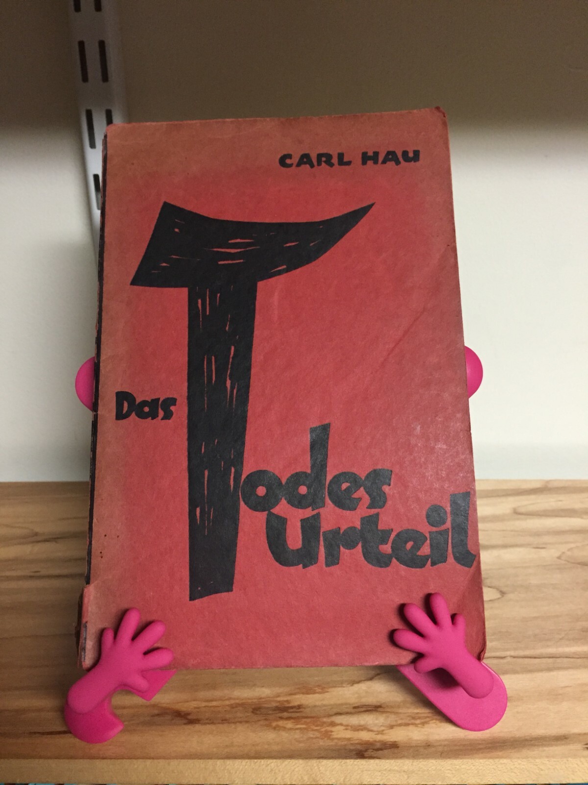 Carl Hau Das Todesurteil / The Death Sentence 1925 Verlag Ullstein Berlin
