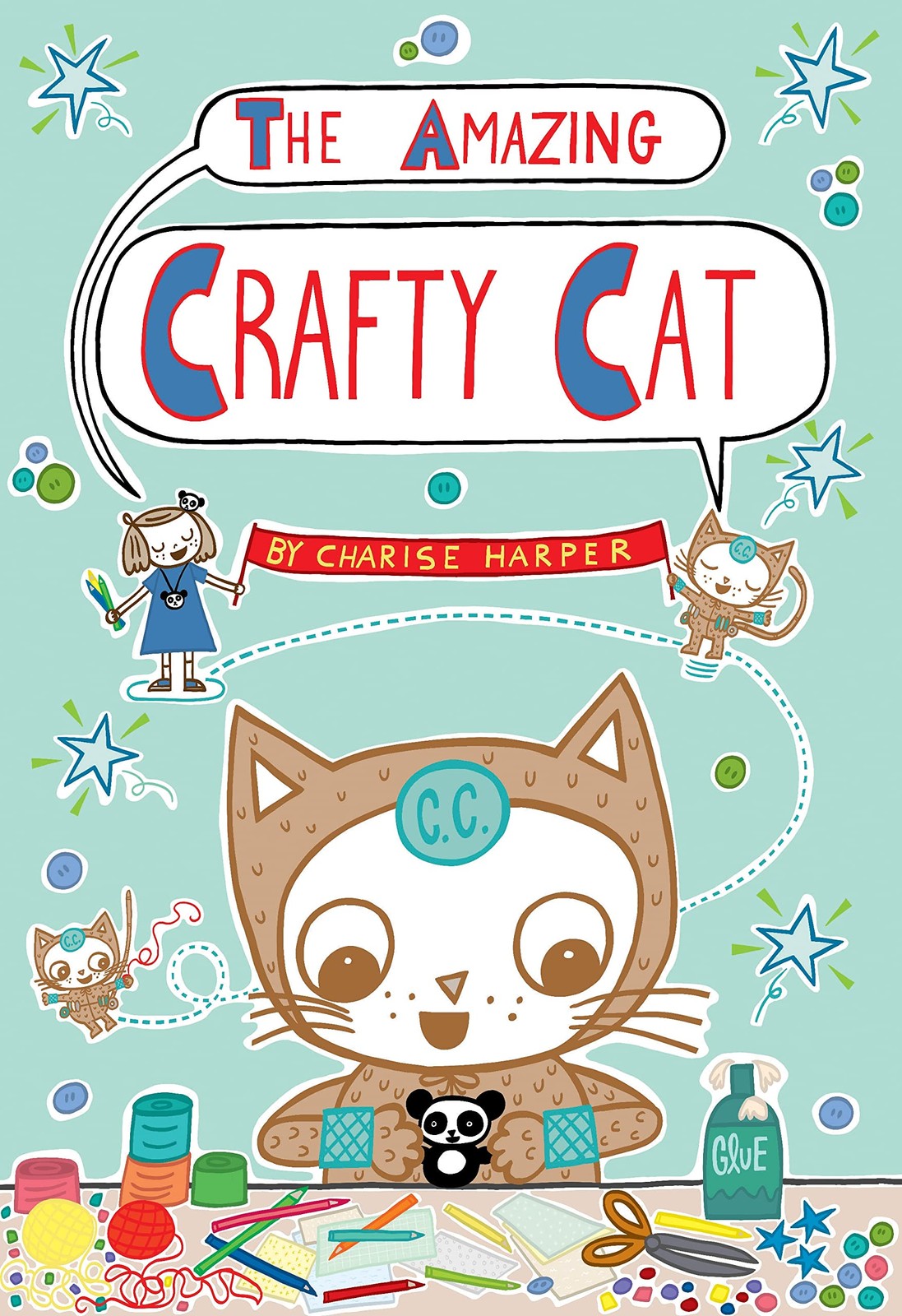 The Amazing Crafty Cat – hardcover Harper, Charise Mericle