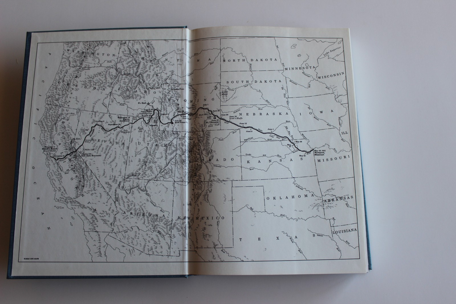 The Bidwell-Bartleson Party 1841 California Emigrant Adventure Doyce Nunis HB