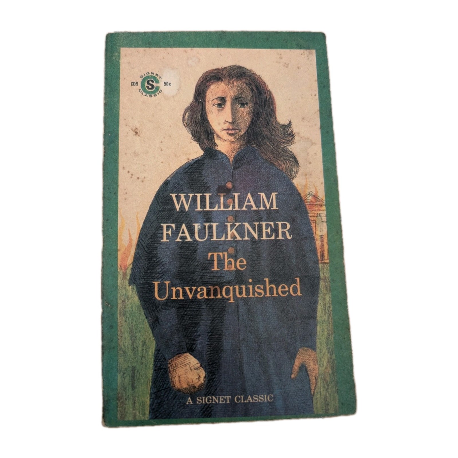 The Unvanquished William Faulkner 1959 Vintage Paperback Book Signet Classic