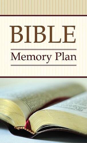 Bible Memory Plan (Value Books) – Mass Market Paperback – GOOD