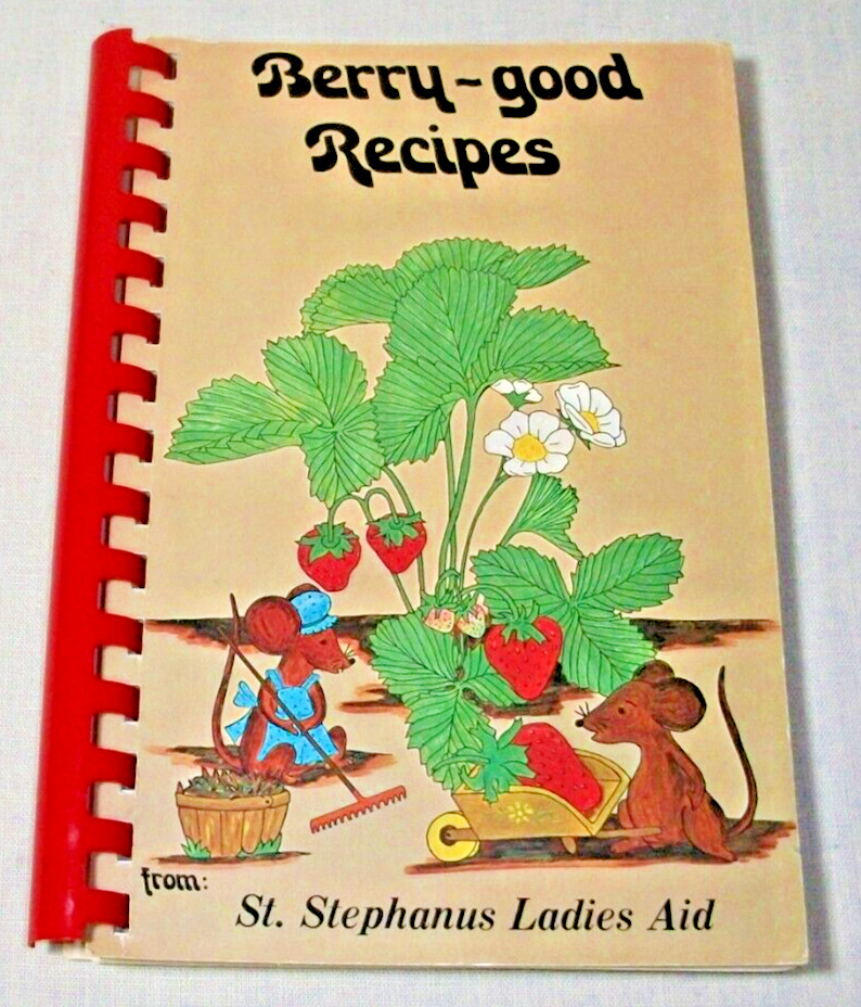 ST. STEPHANUS LUTHERAN CHURCH COOKBOOK 1982 MN ST. PAUL MINNESOTA