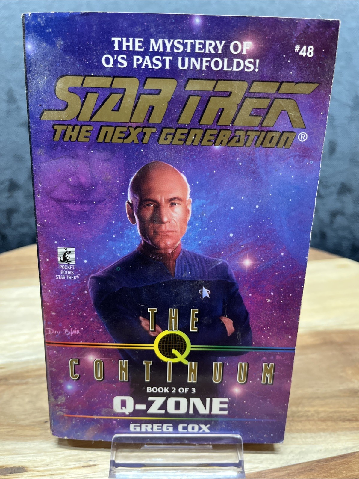 Star Trek The Next Generation Continuum Q-Zone Book 2by Greg Cox 1998 Paperback