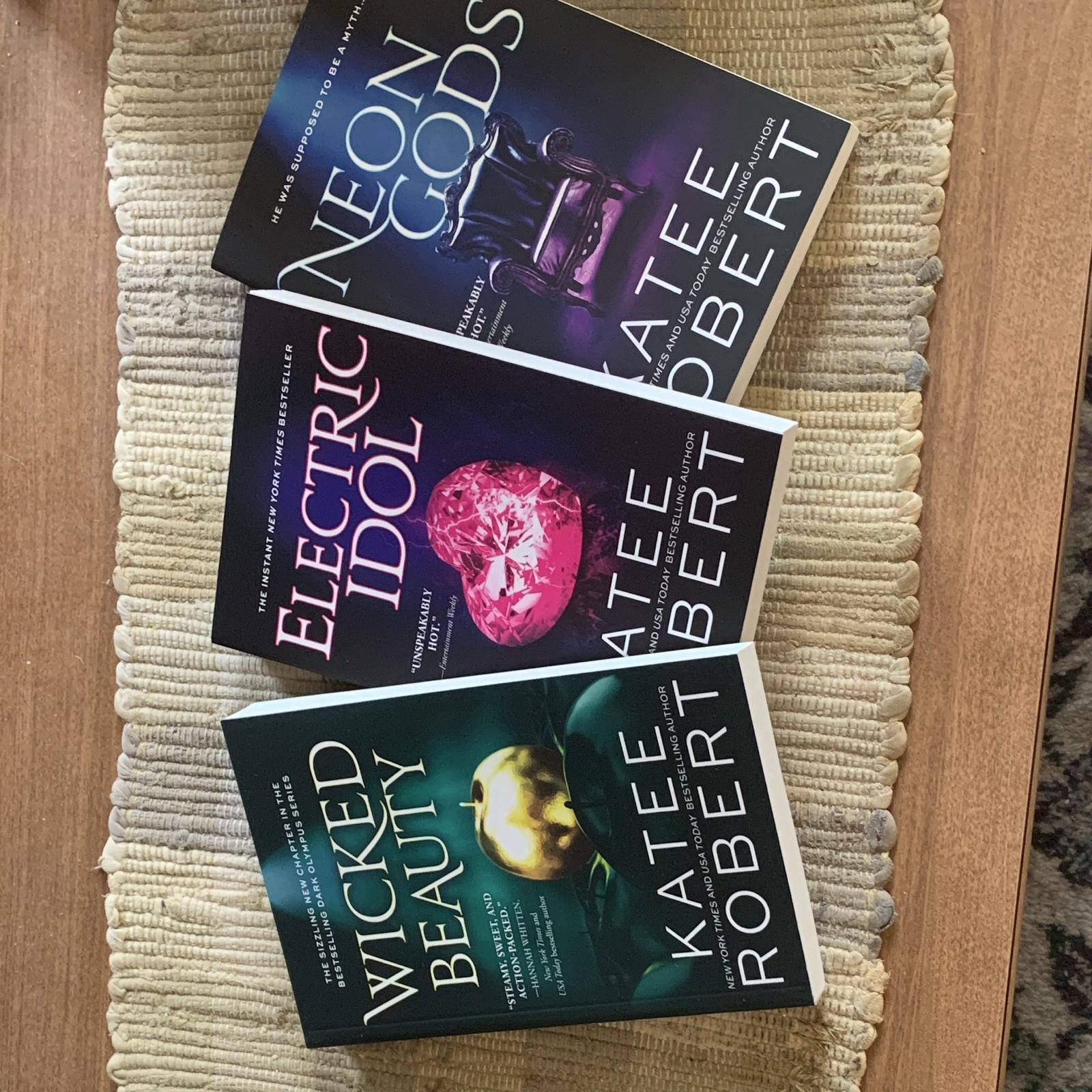Katee Robert Dark Olympus 3-Book Box Set Romance Greek Mythology
