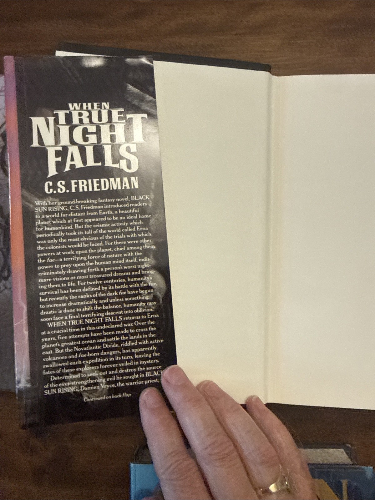 C. S. Friedman THE COLDFIRE Trilogy = complete 3 DAW HCDJ 1st/1st