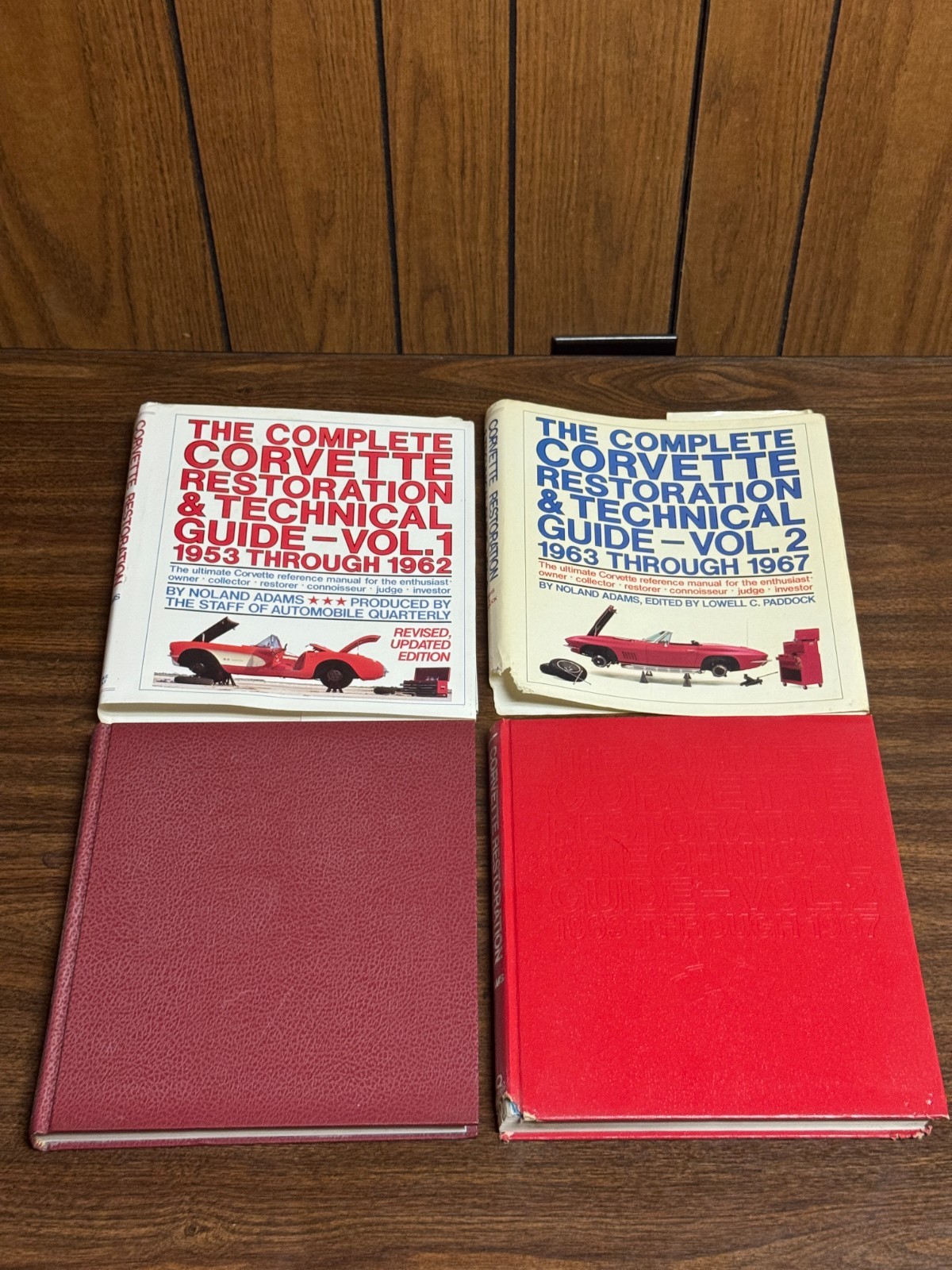 Complete Corvette Restoration & Technical Guide Vol 1 & 2 Noland Adams 1953-67