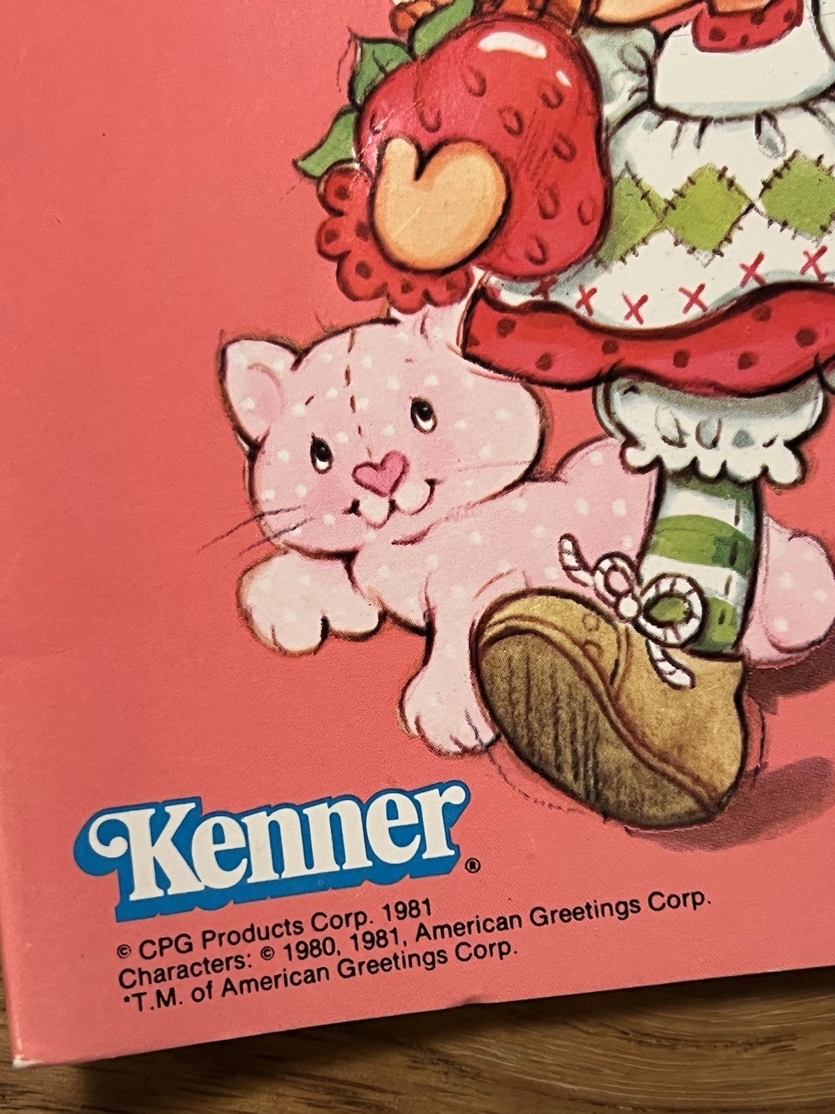 Vintage Kenner STRAWBERRY SHORTCAKE Coloring Book 1981 NOS Unused Friends House