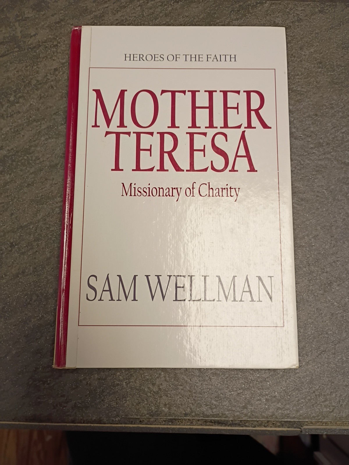 SAM WELLMAN – MOTHER TERESA – LARGE PRINT Library Discard