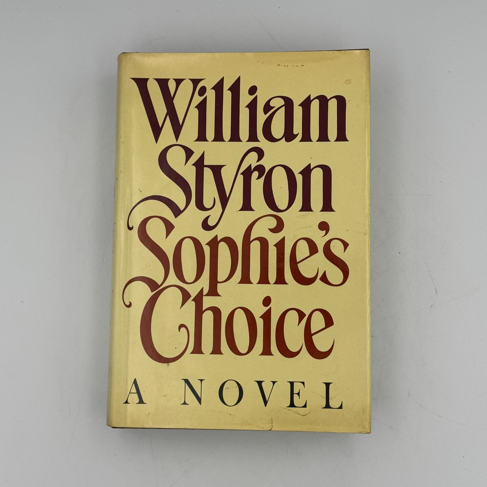 Sophies Choice by William Styron Flat Signed First Edition 2nd Printing HCDJ