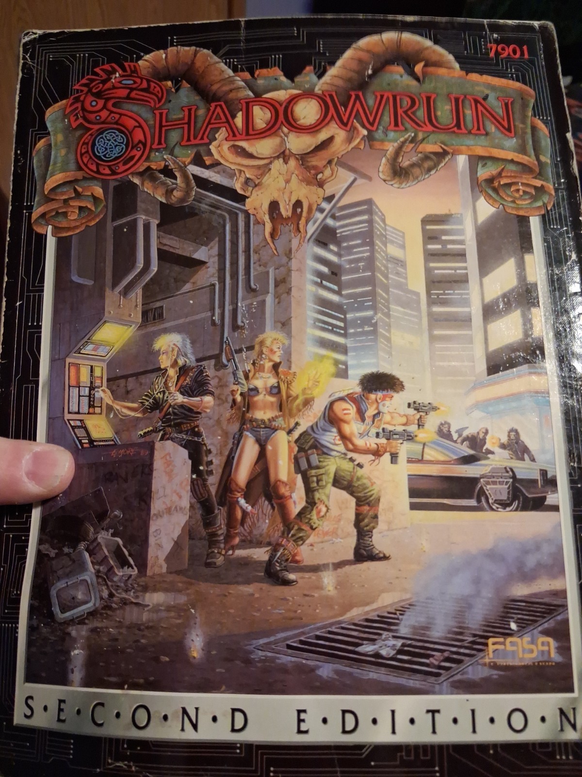 Shadowrun 2E 7901 FASA Corporation Rulebook RPG 1992