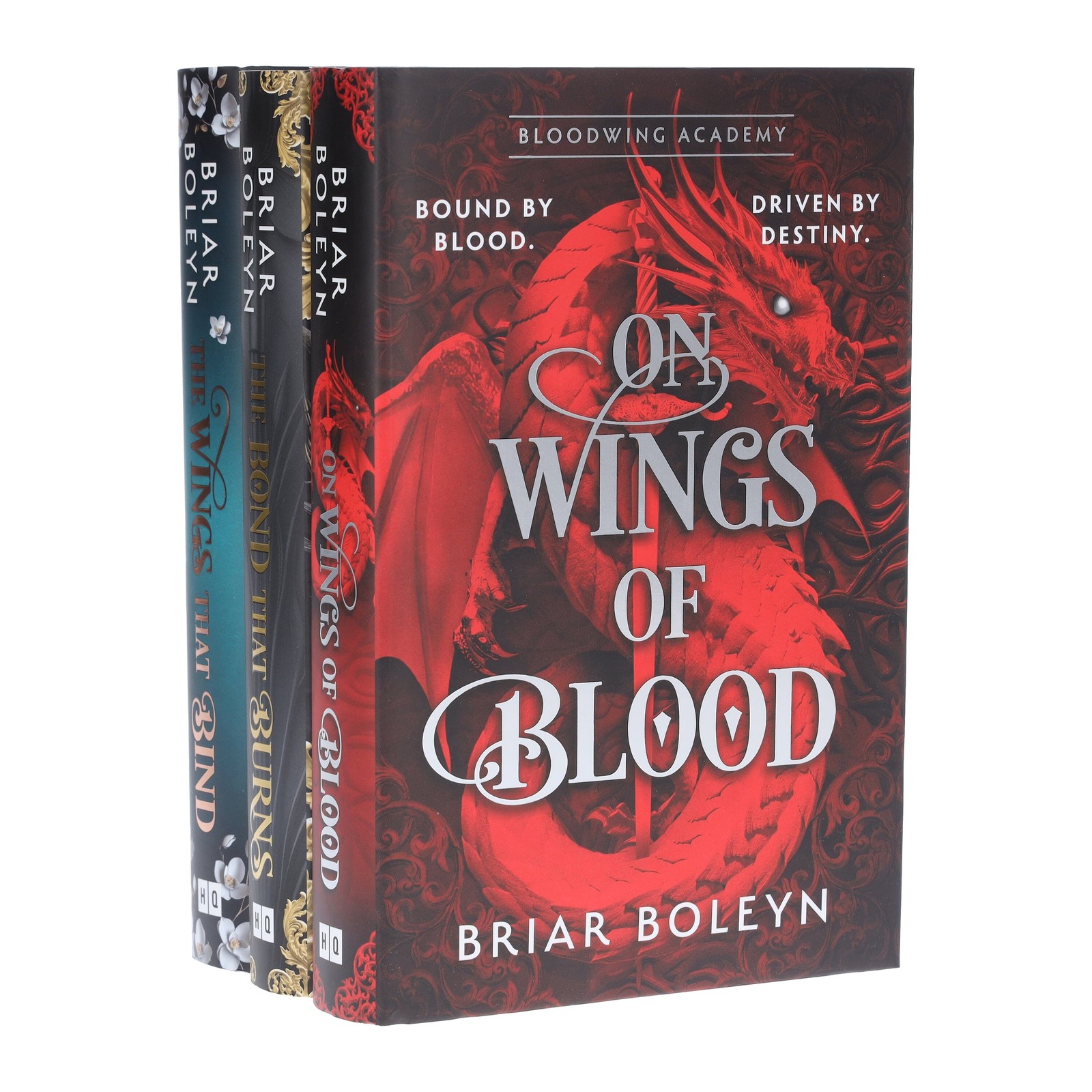 Bloodwing Academy Series by Briar Boleyn 3 Books Set – Hardback