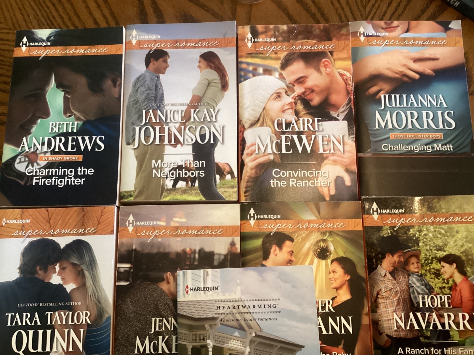 HARLEQUIN Super Romance Desire Editions Paperback LOT of 13 Books Orange Cover 3