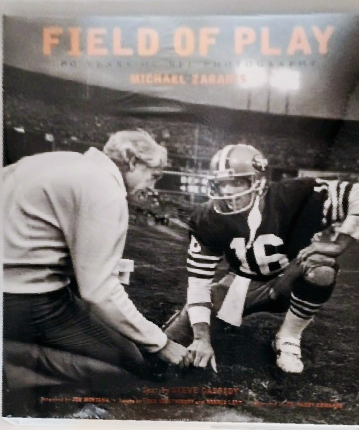 Field of Play 60 Years of NFL Photography hard cover coffee table book