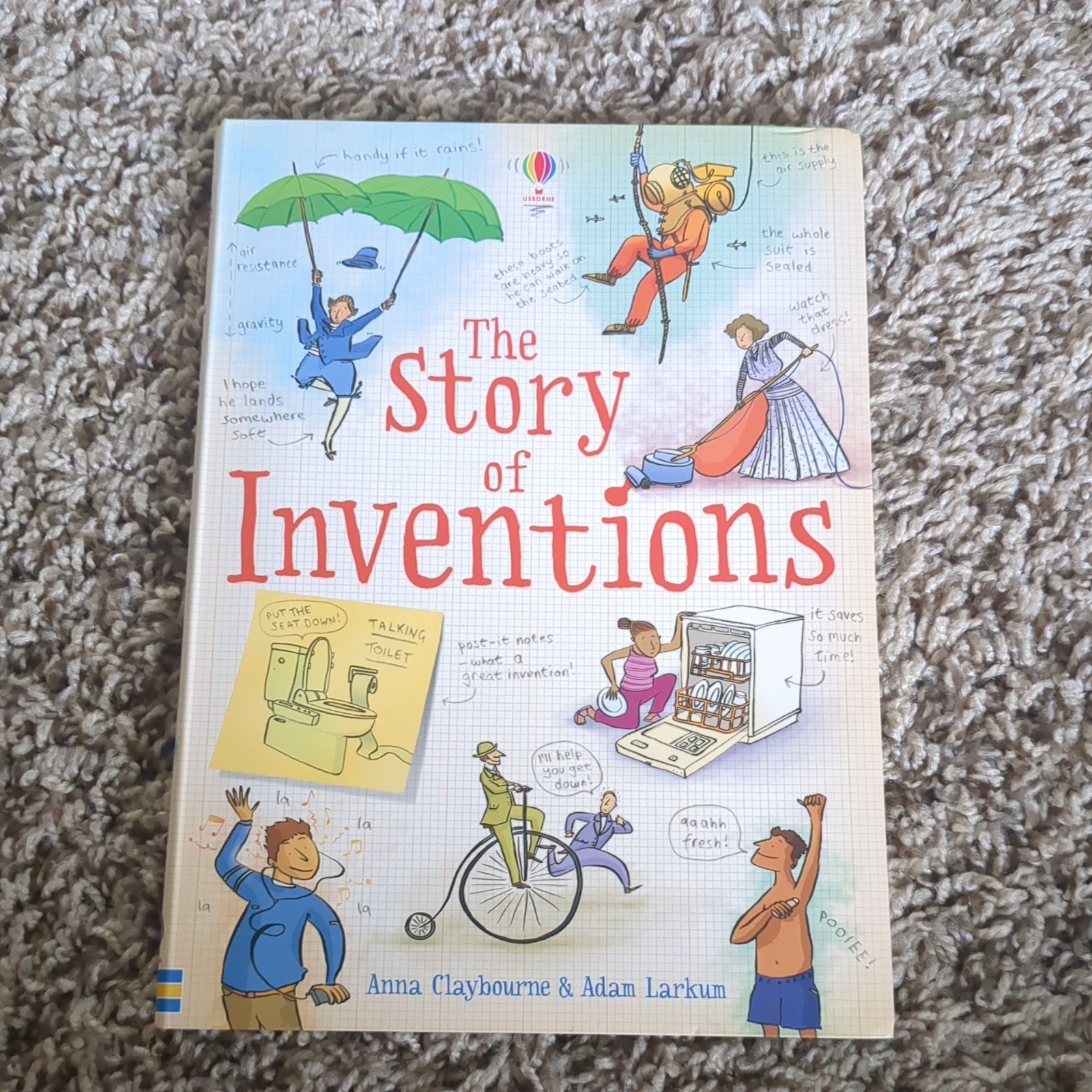 Story of Inventions by Anna Claybourne (2007, Perfect)