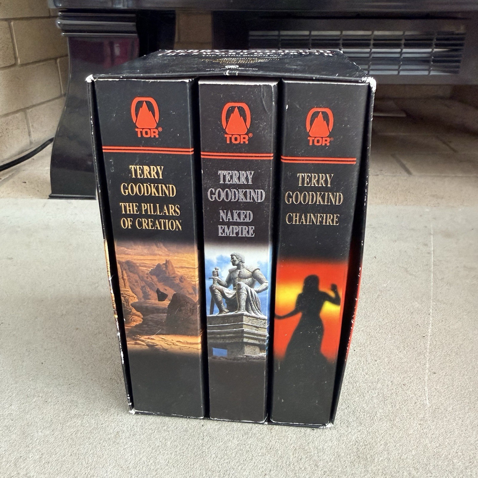 Terry Goodkind Book Trilogy Set