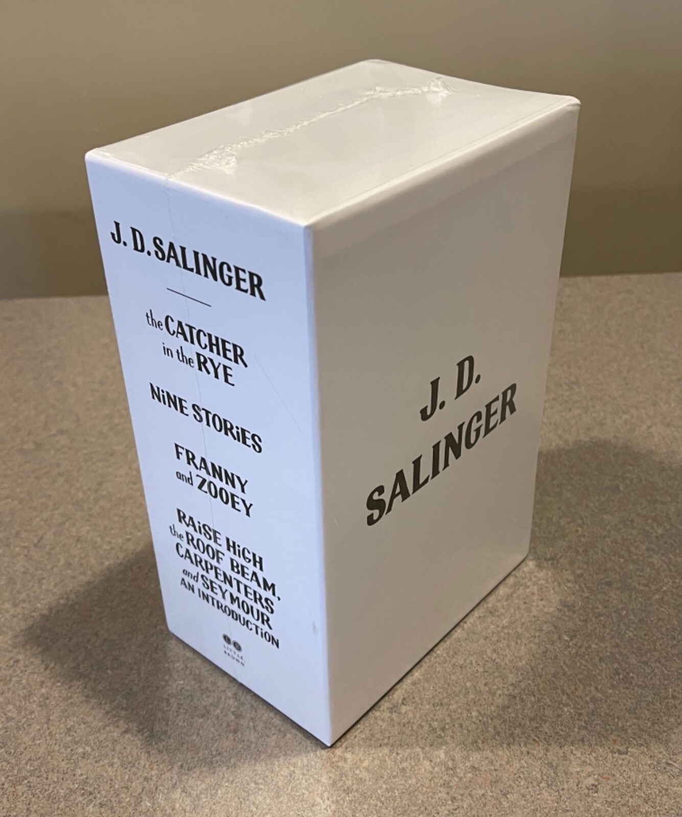 J. D. Salinger Boxed Set (4 Hardcovers) Catcher in the Rye, New, Factory Sealed!