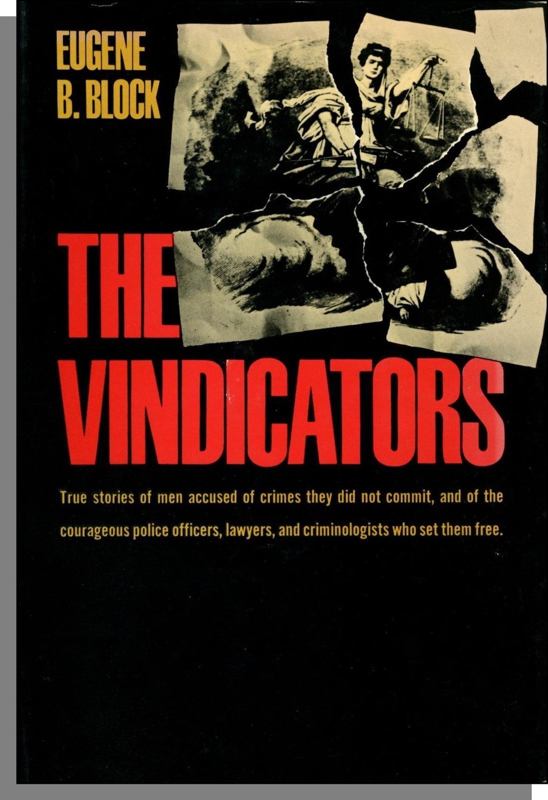 The Vindicators (1963) – by Eugene Block – True Crime/Science Hardcover Book!