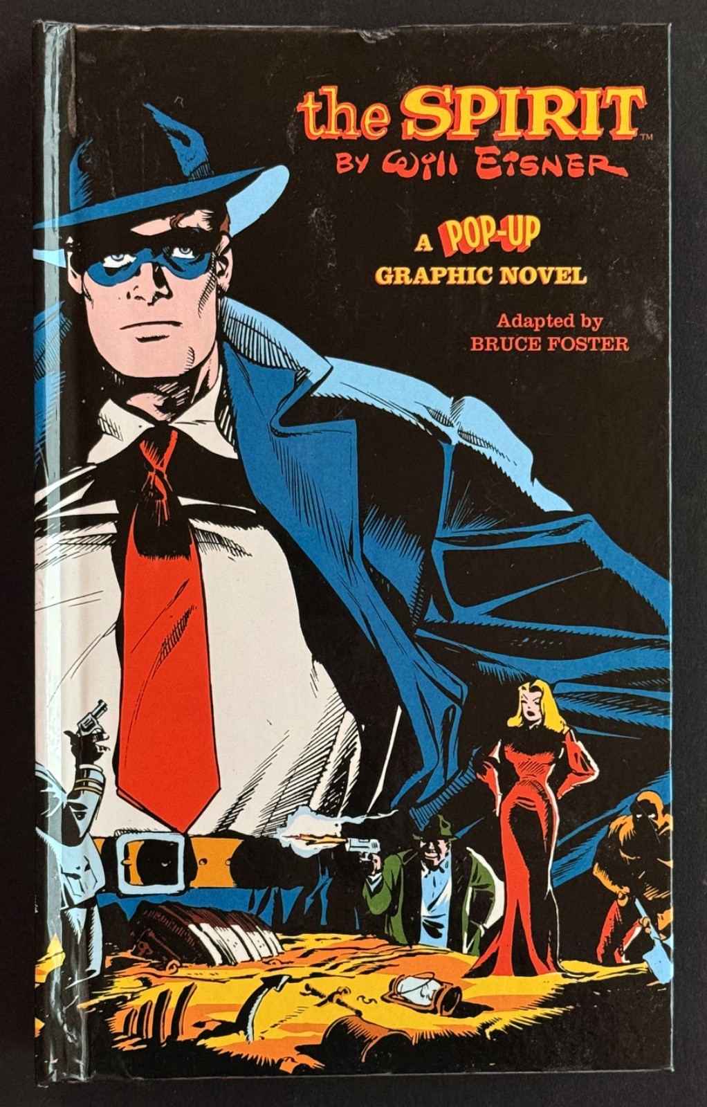 Will Eisner The Spirit Pop-Up Graphic Novel 2008 1st Edition HC Bruce Foster