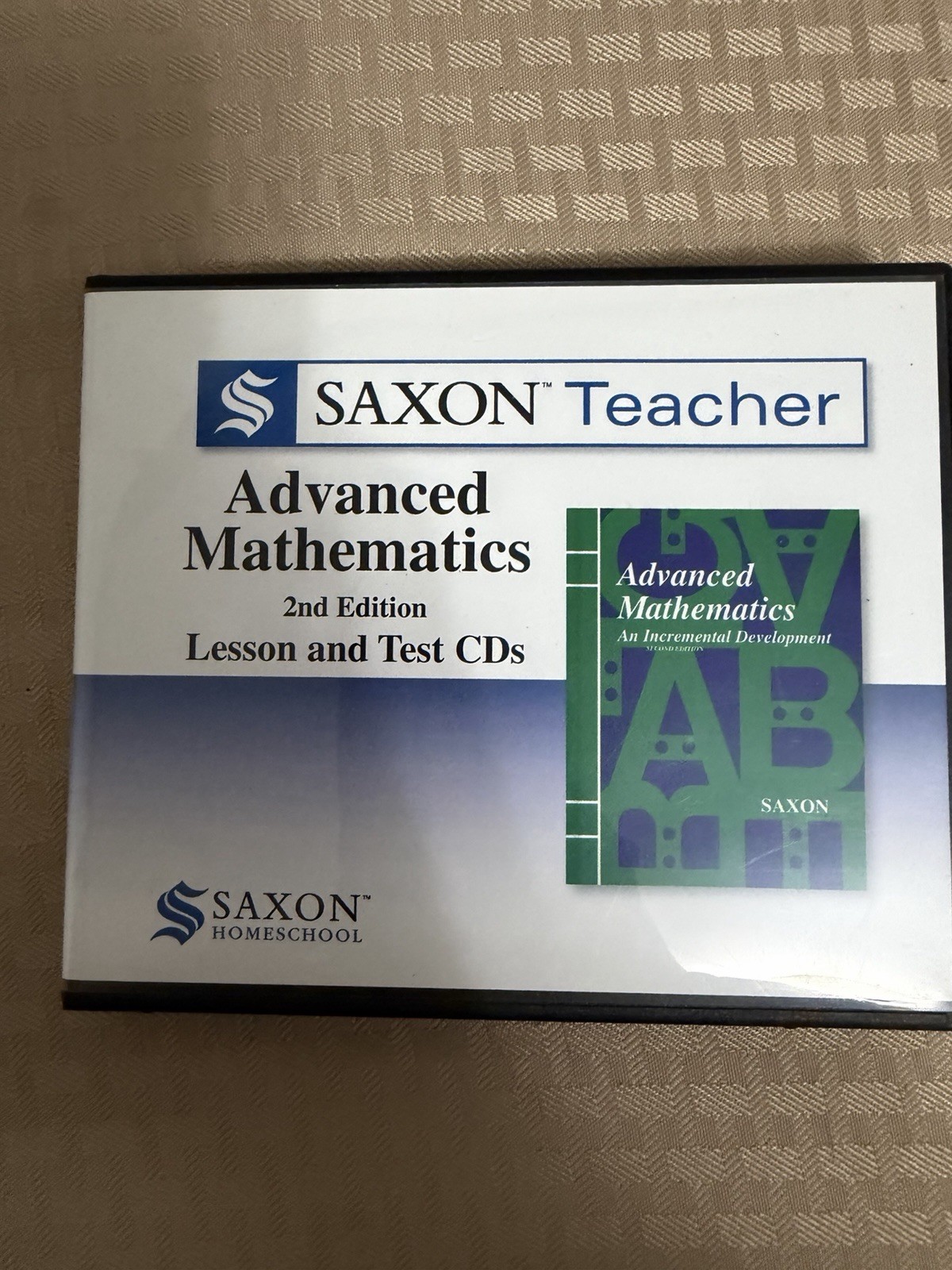 Saxon Advanced Math : Homeschool Teacher CD ROM SET by Saxon Publishers