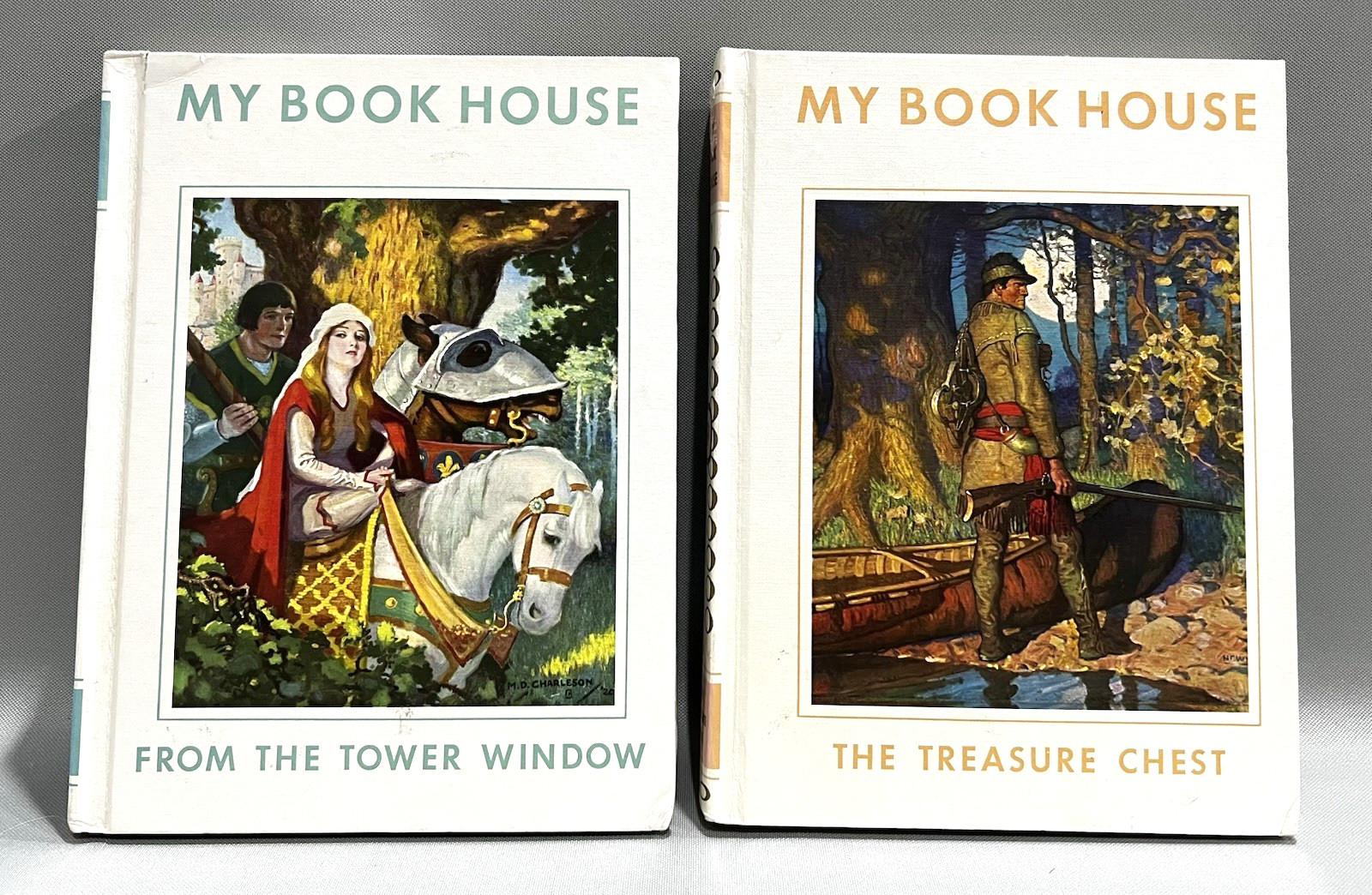 MY BOOK HOUSE Children Stories-Missing Vol. 2-Hardback (c) 1971-SET of 11