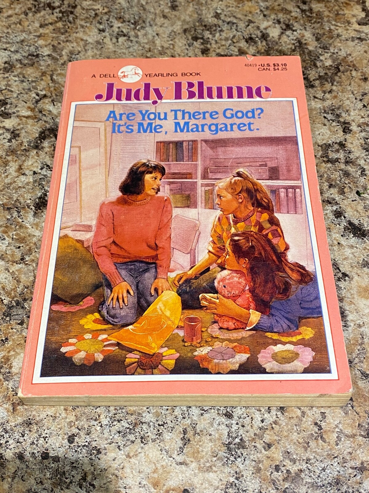 VTG 1986 Judy Blume Are You There God Its Me Margaret Paperback Dell Yearling