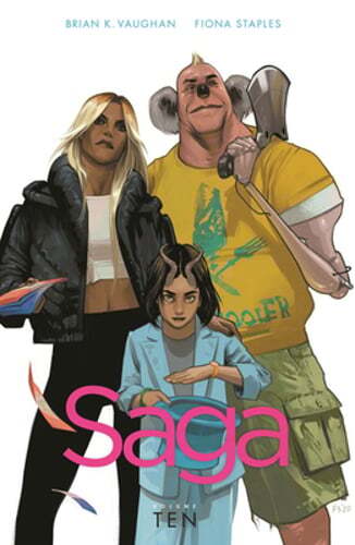 Saga Volume 10 by Brian K Vaughan: Used