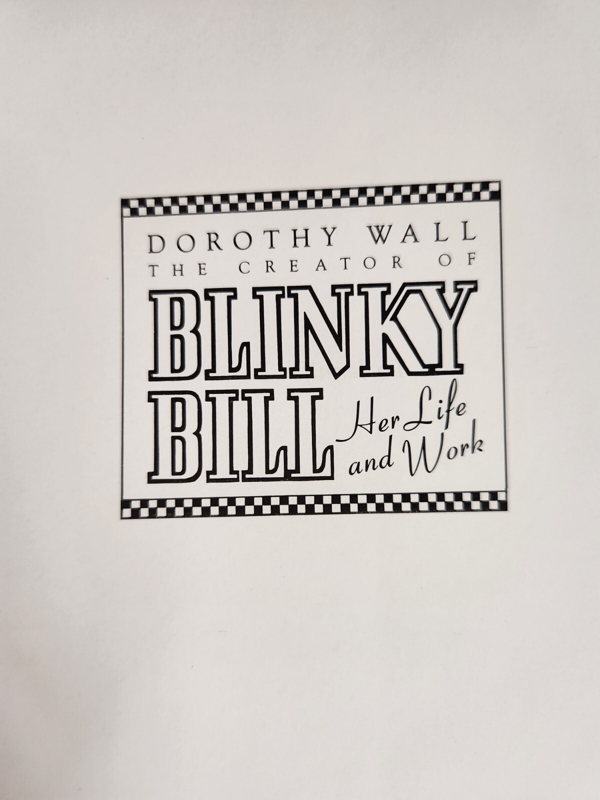THE BLINKY BILL COLLECTION Dorothy Wall 2 VOLUME Hardcover SET AUSTRALIAN P*