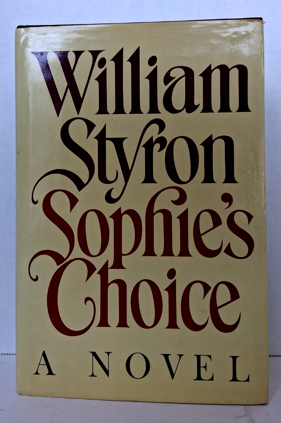 William Styron – Sophie’s Choice ▪︎ First Trade Edition HCDJ ©1979 Random House