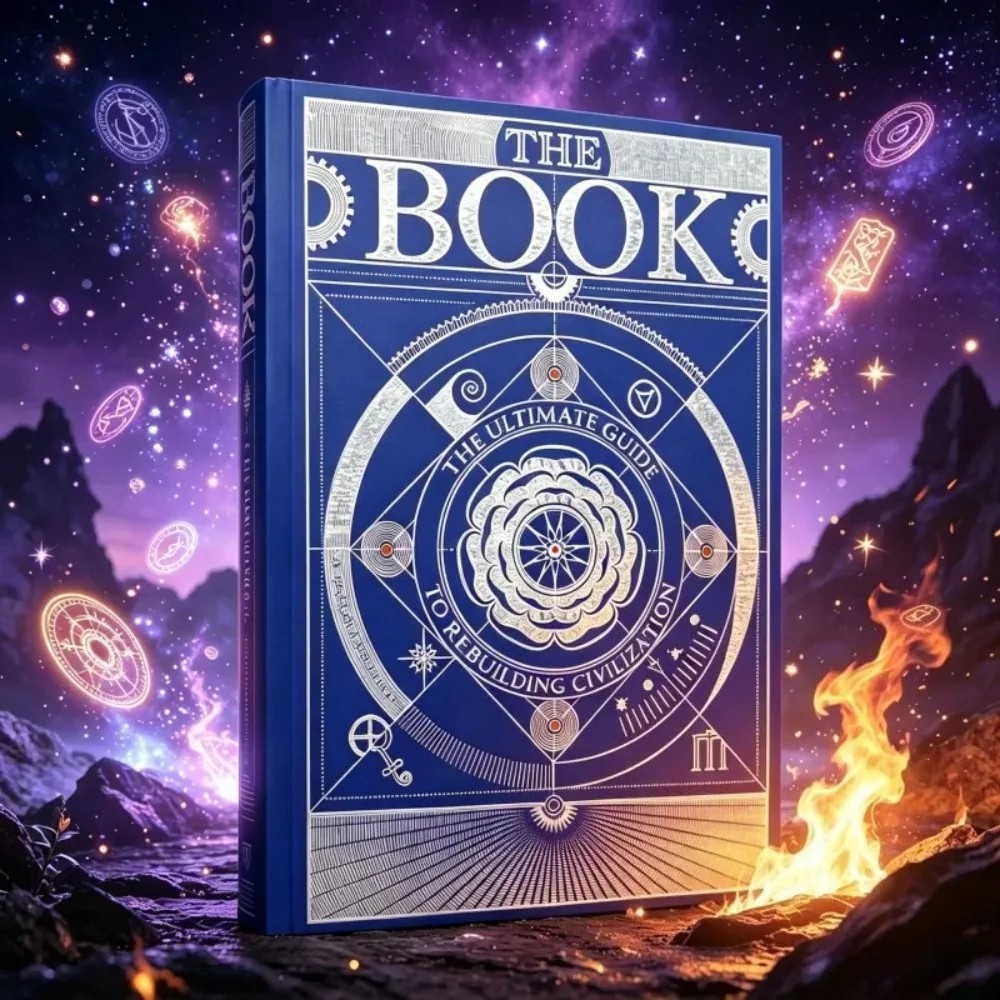 The Book: Ultimate Guide to Rebuilding a Civilization | Hardcover Gift Edition