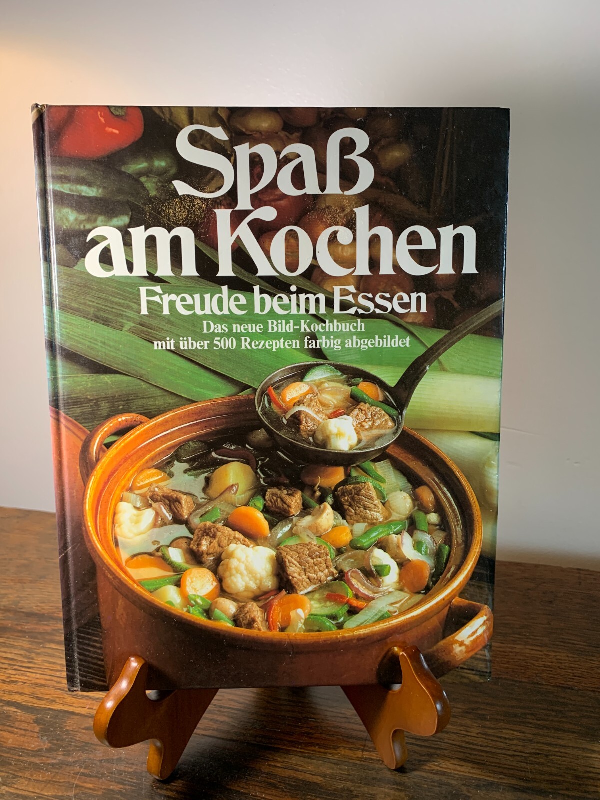 Spa am Kochen Freude beim Essen 1980 German Cookbook