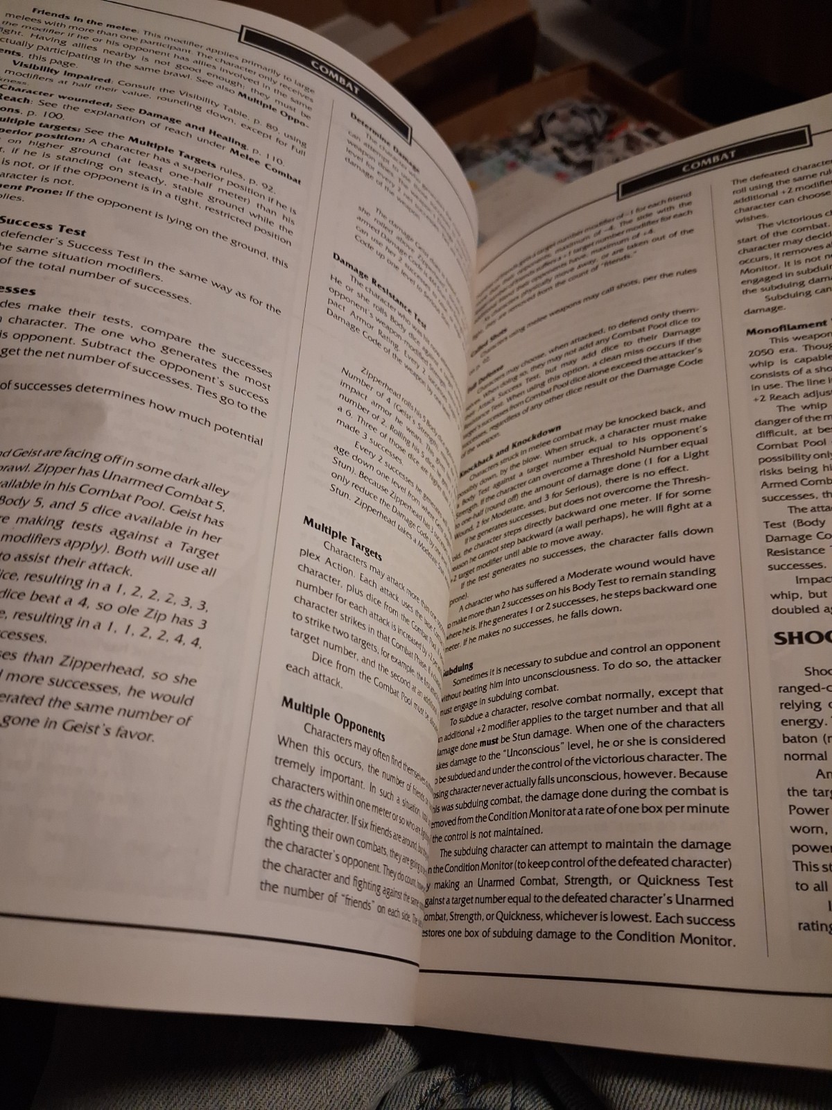 Shadowrun 2E 7901 FASA Corporation Rulebook RPG 1992
