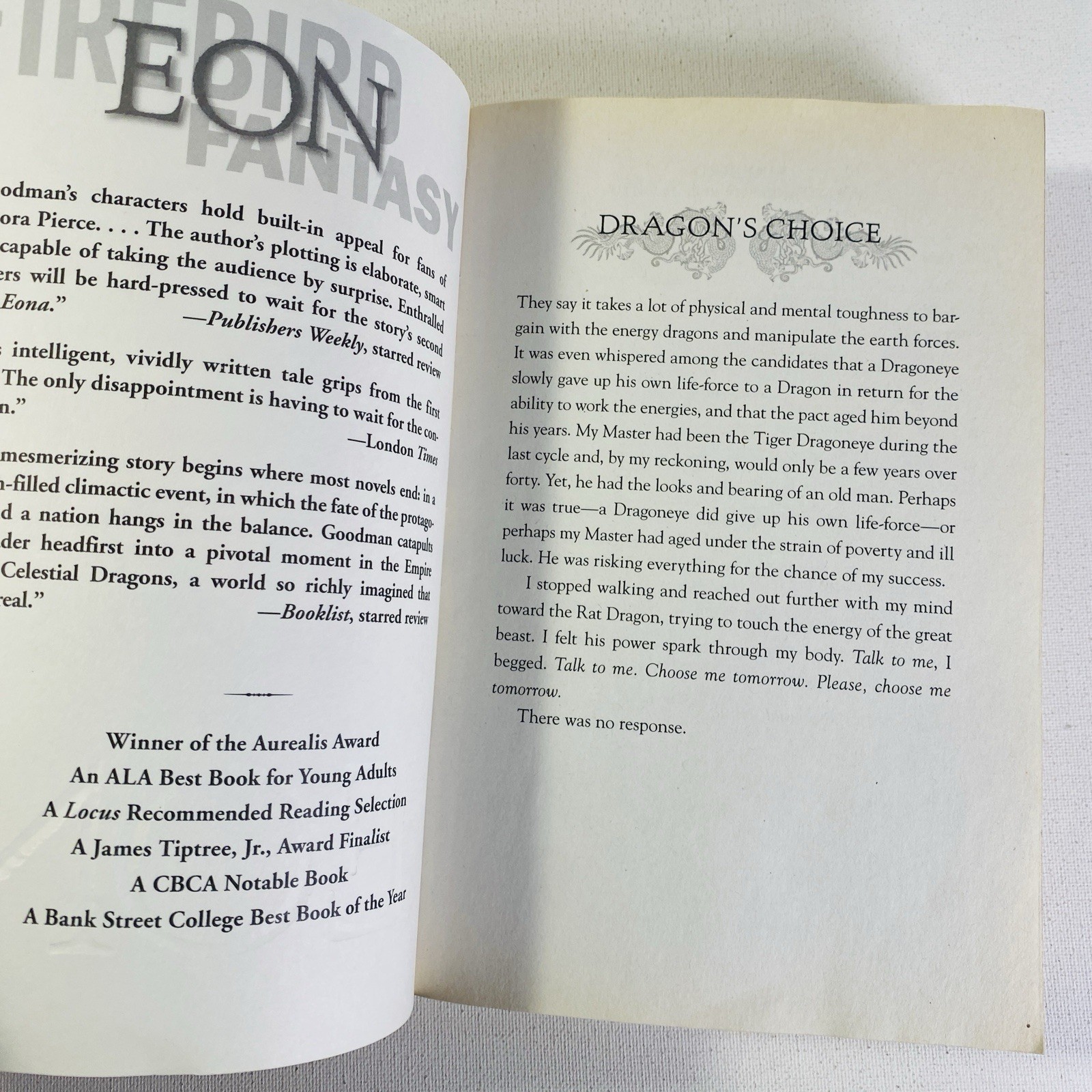 Eon by Alison Goodman (2010, Trade Paperback)
