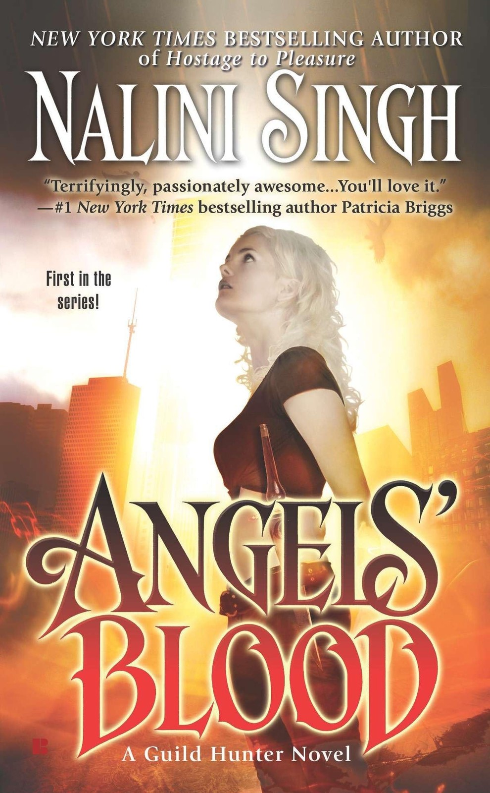 Angels’ Blood (Guild Hunter, Book 1) – mass market paperback Singh, Nalini
